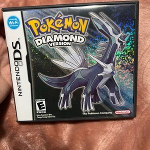 Pokémon: Diamond Version (DS, 2007) Box, Manual, Inserts No Game